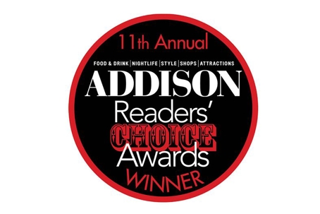 11th Annual Addison Readers' Choice Awards Winner