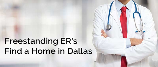 Freestanding ERs find a home in Dallas. A doctor with his arms crossed.