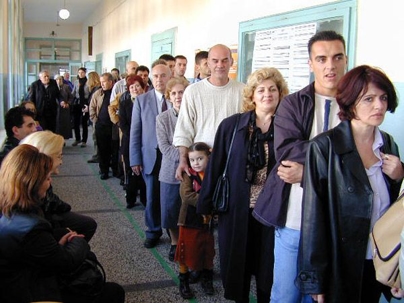 People waiting in line at the emergency room