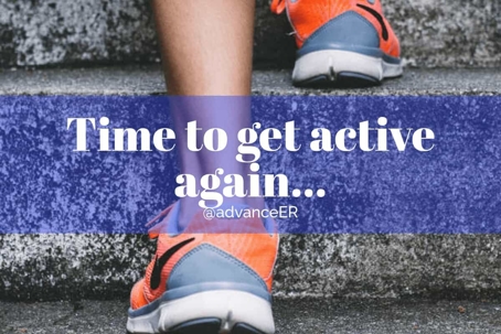 Time to get active again