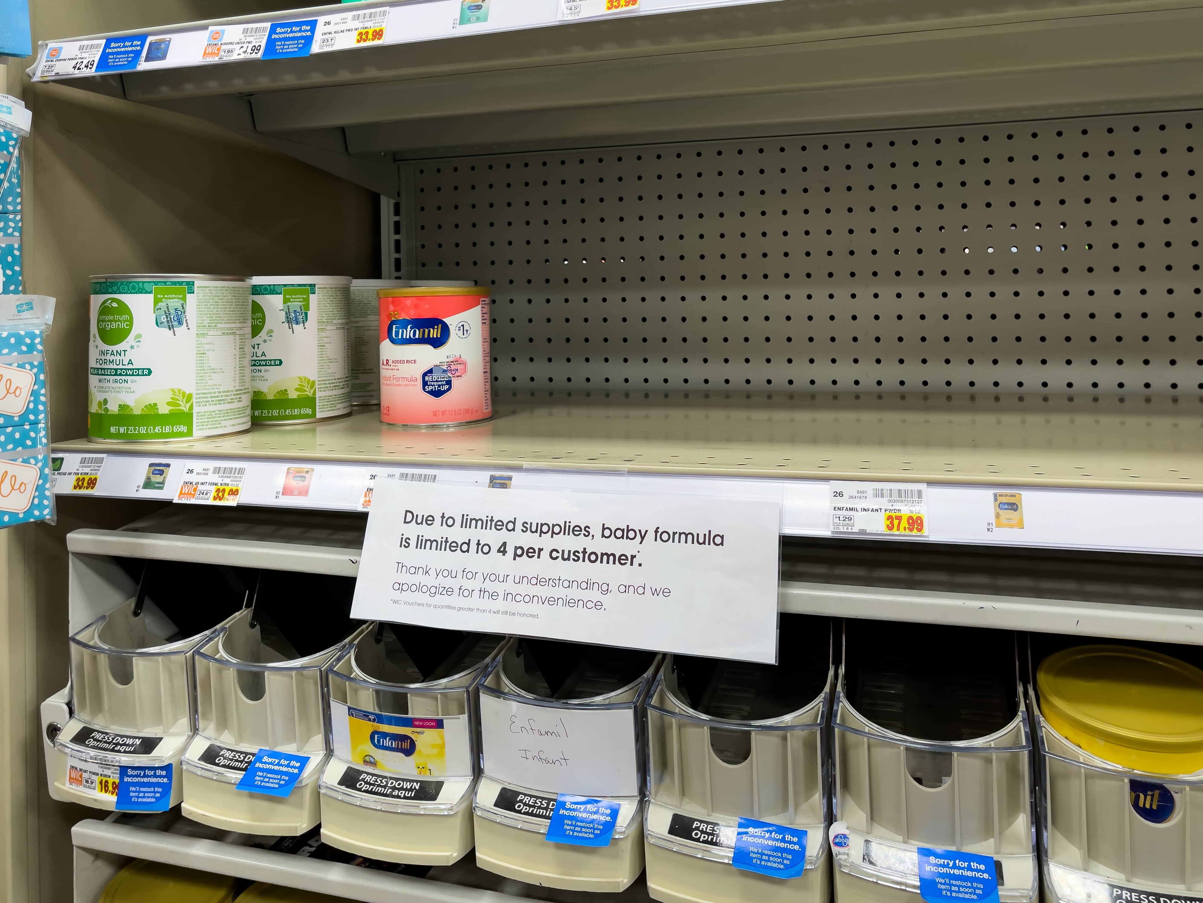 Baby Formula Shortage Scares Parents But FDA Says Help Arrives Soon